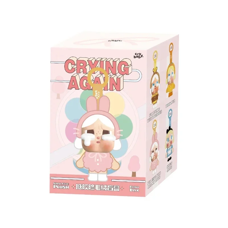 thumbnail image 1 of Pop Mart Crybaby Crying Again Series Vinyl Blind Box Anime Figure Guess Bag Ornament Home Decor Desktop Dolls Model Girls Gift, 1 of 5