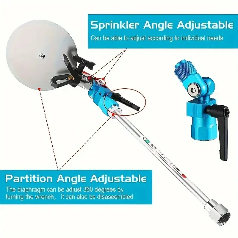 Spray Guide Accessory Tool for Airless Paint Sprayers, Baffle Latex Paint Nozzle