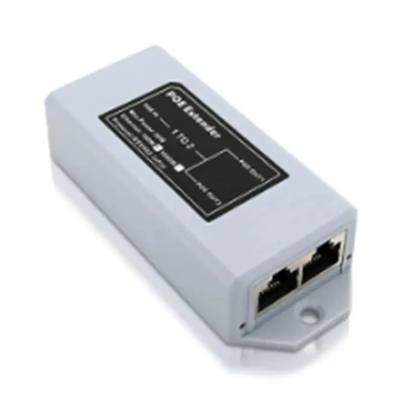 AB97-1 인2아웃 기가비트 표준 POE 1000M 네트워크 확장기 캐스케이드 리피터 Rj45는 IP 카메라용 IEEE 802.3AT/AF를 준수합니다.