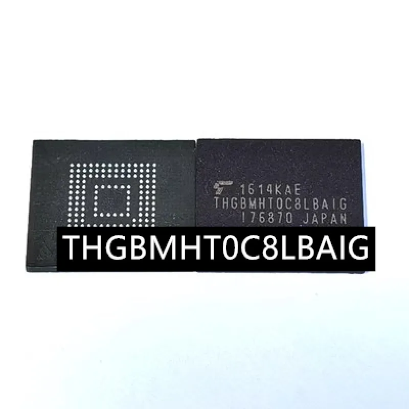 

1 шт. ~ 10 шт./лот THGBMHT0C8LBAIG eMMC BGA153 NAND Flash IC 128 Гб карта памяти, чип для магазина, версия 5,1, спаянный шар