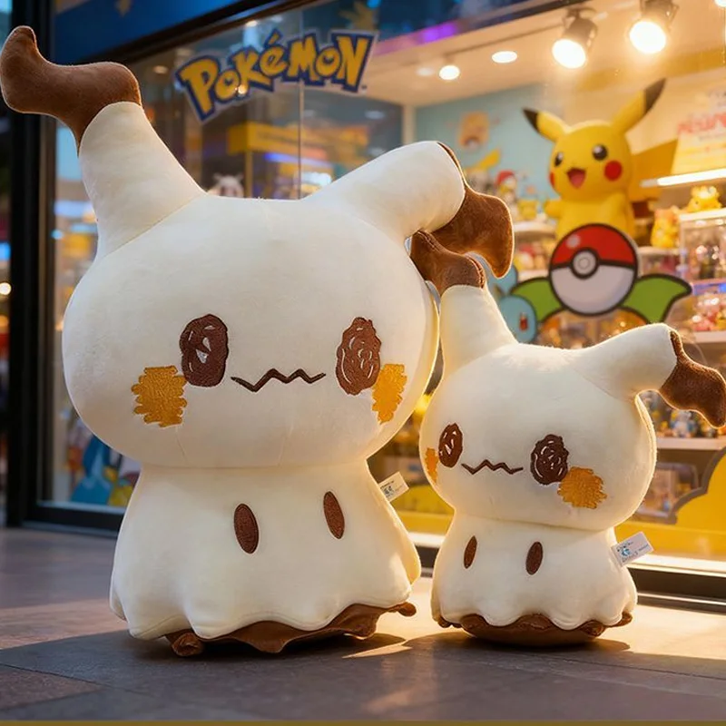 35/55/75cm Cartoon Pokemon Mimikyu Large Plush Toy Pillow Cute Anime Stuffed Doll Soft Fluffy Cushion Home Decoration Toys Gift