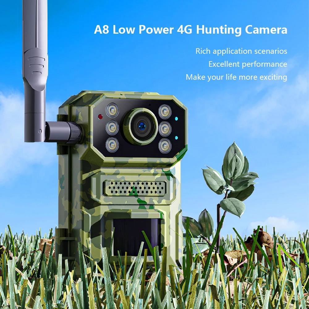 Wildlife Camera LOATOS 4G LTE Trail Camera 2-Pack 2K Live View