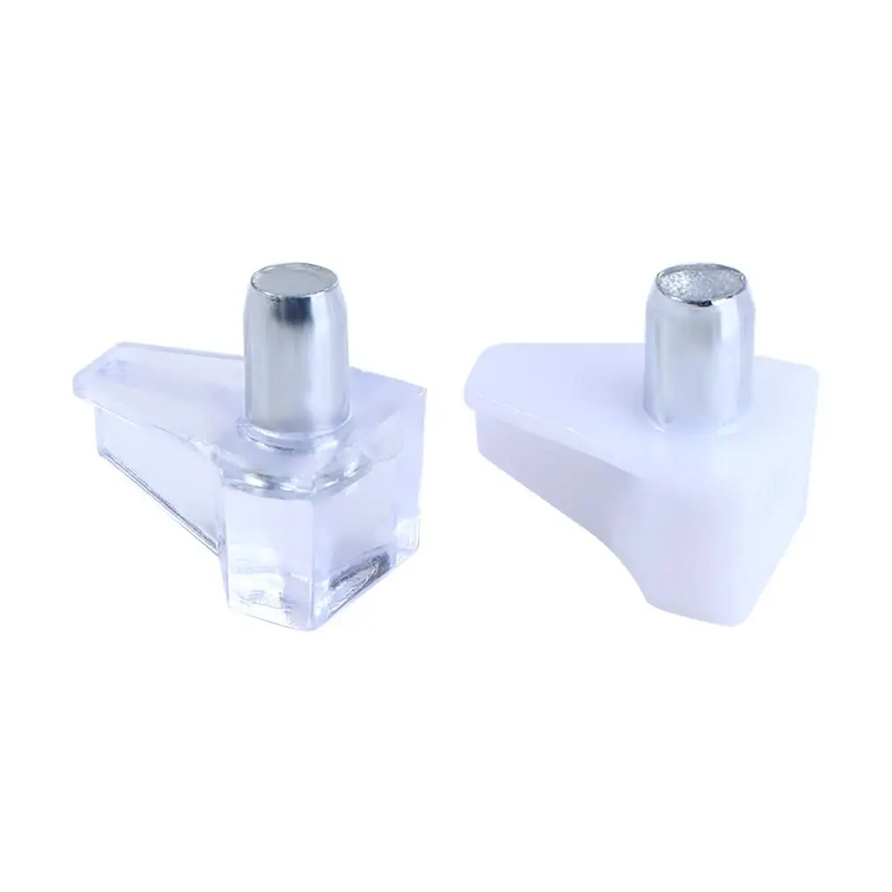 Supporti per Scaffali in Plastica e Legno, Perni e Staffe per Armadi e Credenze, Accessori Hardware per Mensole - immagine 3