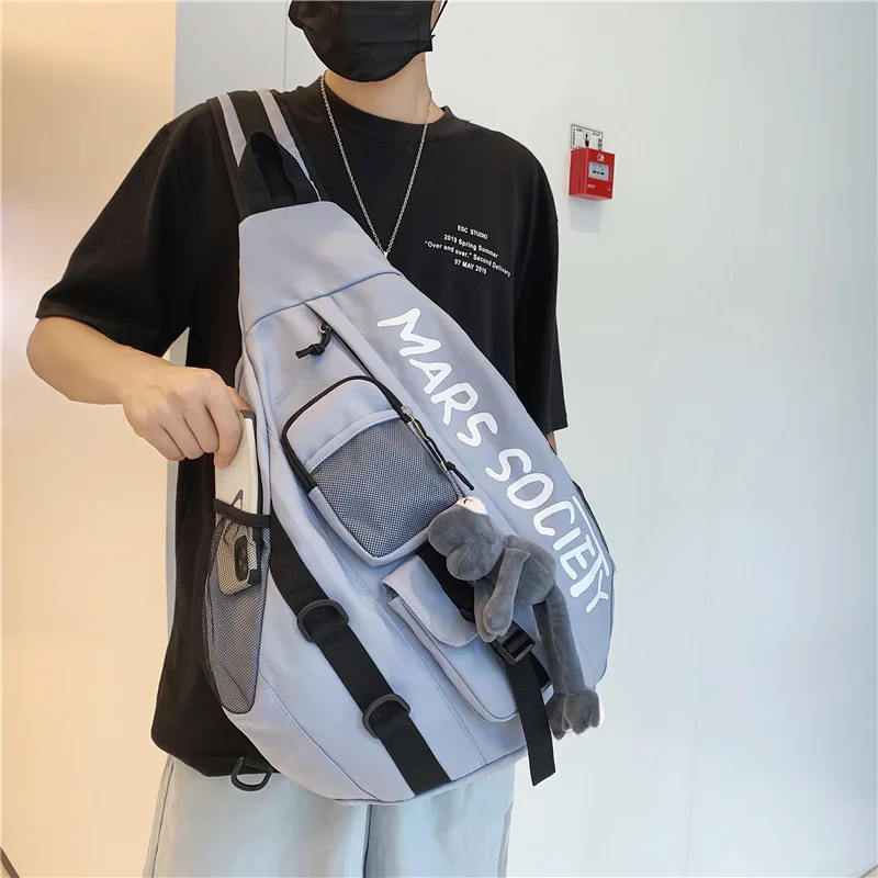 Korean Trend Men's Messenger Shoulder Bag Sports Travel