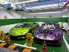 1:18 Model Car Garage Scene Underground Parking Lot Double Parking Space Display Box Dust Cover Children Toys 5