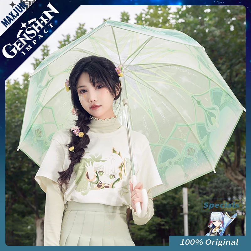 

[Genshin Official] Genshin Impact Anime Figure Around Nahida Theme Impression Series Transparent Umbrella for Friends Gifts