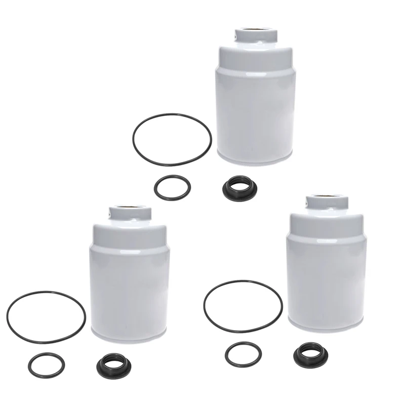 

3 Sets Engine Diesel Fuel Filter Kits 19305685 Fit for Chevrolet Express 2500 3500 4500 Silverado 2500 HD 6.6L 12633243 12664429