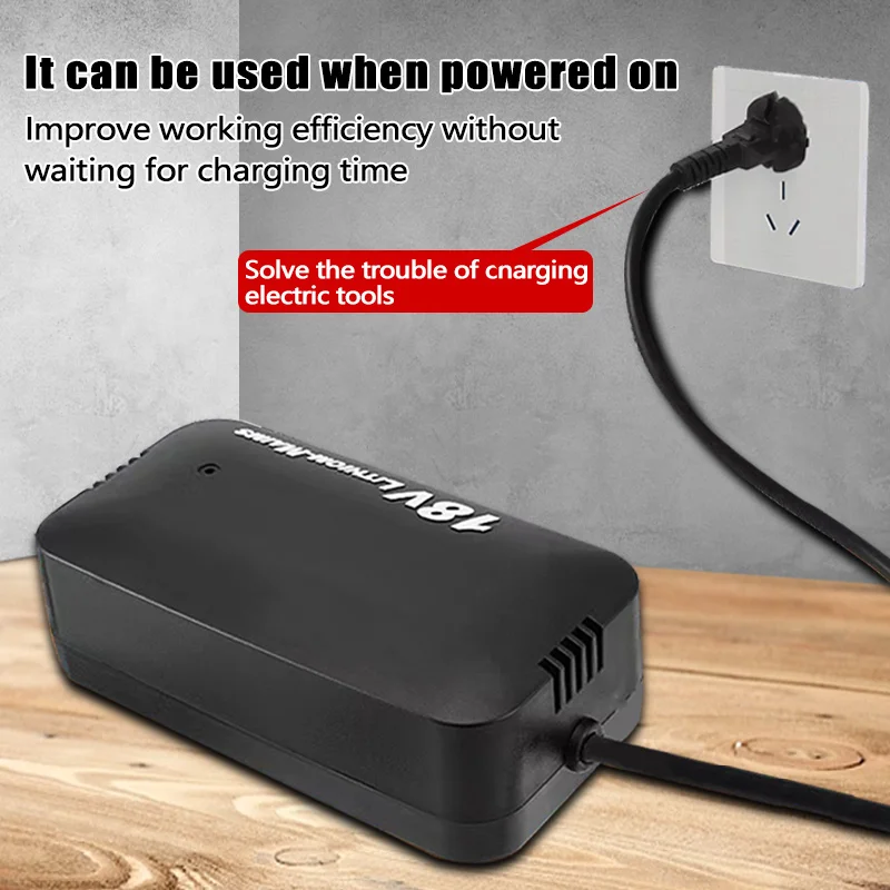 Convertitore Batteria 18V A 20V Per Utensili Elettrici - Adattatore Universale Per Lavorazione Legno - Foto 8