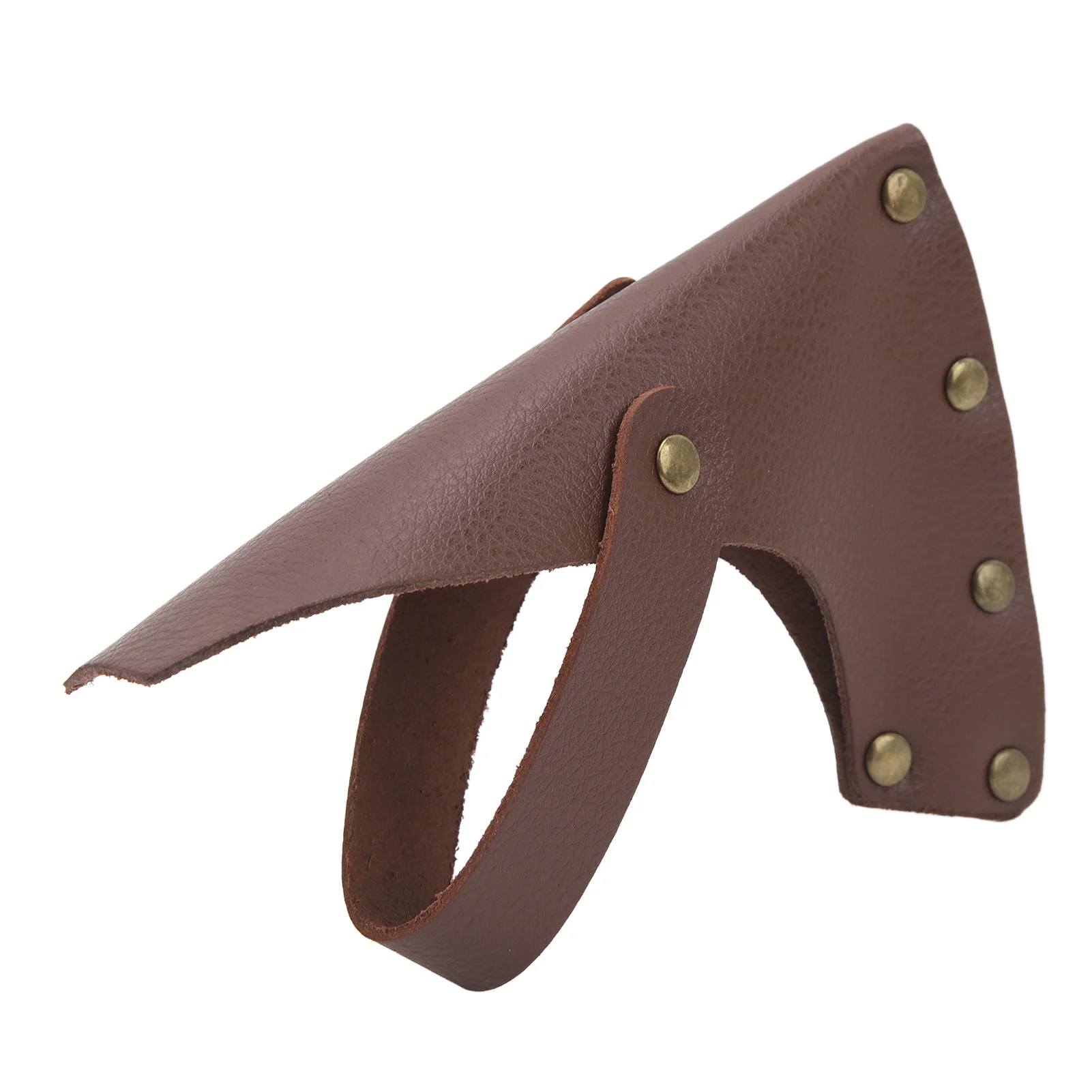 Fodero Per Ascia Da Lavoro O Campeggio - Coprilama Protettivo Con Bottone A Pressione, 16,5x11 Cm