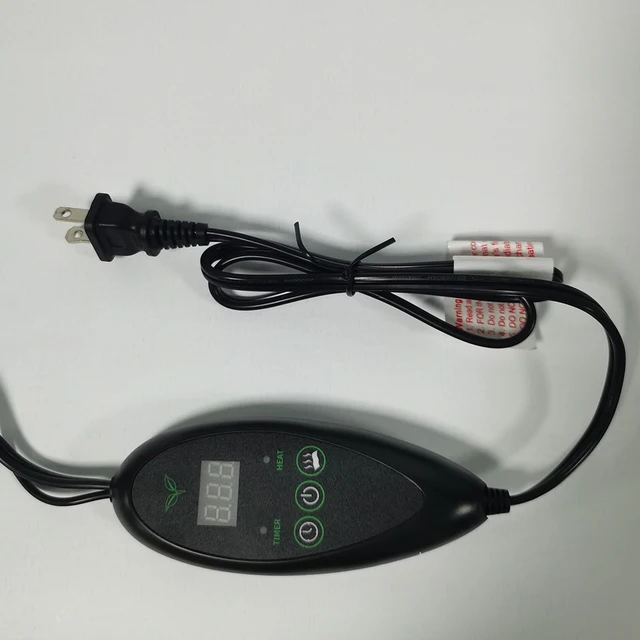 20*10 Hüvelykes Palánta Fűtőszőnyeg Termosztát Fűtött Vízálló Hőszőnyeggel Növények Növekedése Hidroponikus Óvoda Kerti Készletek - Image 3