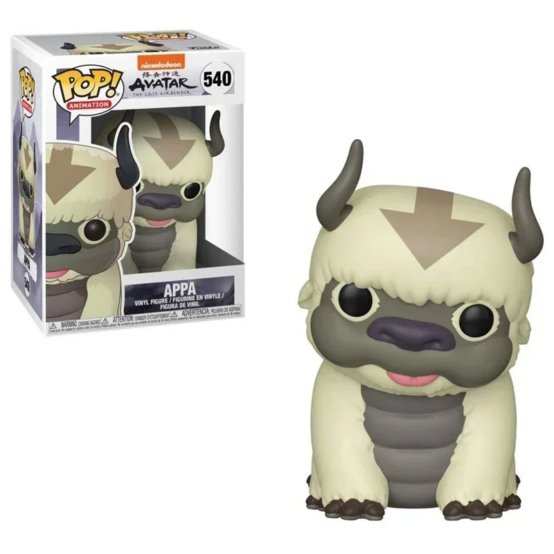 thumbnail image 5 of FUNKO POP Avatar Theme The Last Airbenders APPA #540 Asula #542 Figura de vinilo Modelo Juguetes para niños regalos de cumpleaños, 5 of 5