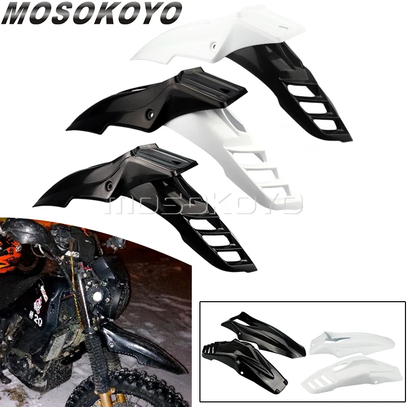 

ABS Plastic Universal Motorcycle Front Fenders Splash Fender Prevents Sand Accessories For Honda Yamaha Kawasaki Suzuki Ducati