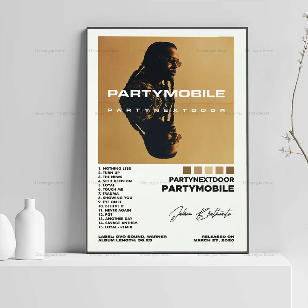 Partynextdoor Album Cover | Album Cover Room Decor | Album