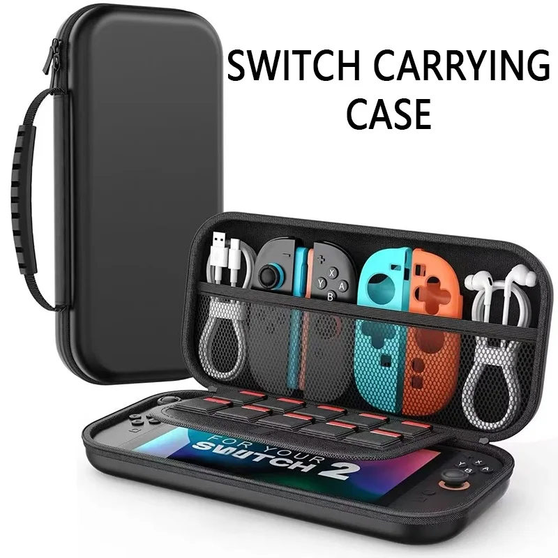 Estojo de viagem portátil para nintendo switch oled eva bolsa à prova ...