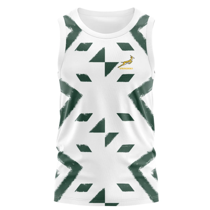 thumbnail image 1 of Camiseta de rugby para el día del partido en casa de los Springboks de Sudáfrica 2024, 1 of 4