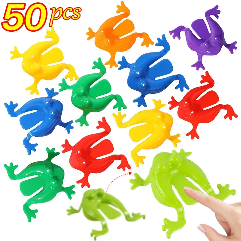 

10-50pcs Mini Jumping Frog Toys Kids Children Novelty Assorted Stress Relief Early Educational Insect Games Funny Party Favors
