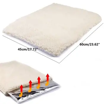 Dog Mat Pad Self Heating Rug Thermal Washable Mat Bed Soft Warm Dog Mat for Cat Sleep Keep Thermal Pet Mat 5