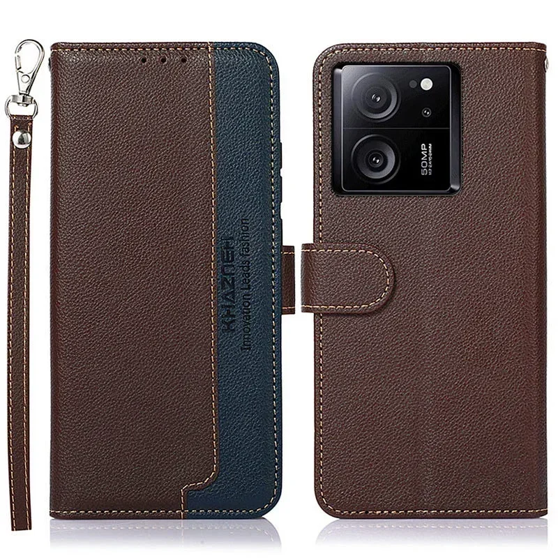 

For Xiaomi 13T 12T Mi 11 Lite NE Flip Case Redmi Note 13 Pro 12 Leather Book RFID Protect Funda 11T 12x S T 11 12c 12s 13c 14 5G