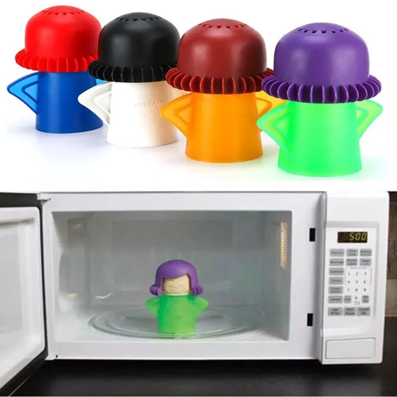 Angry Mama Microwave Cleaner Oven Steam Cleaner Easily Cleans