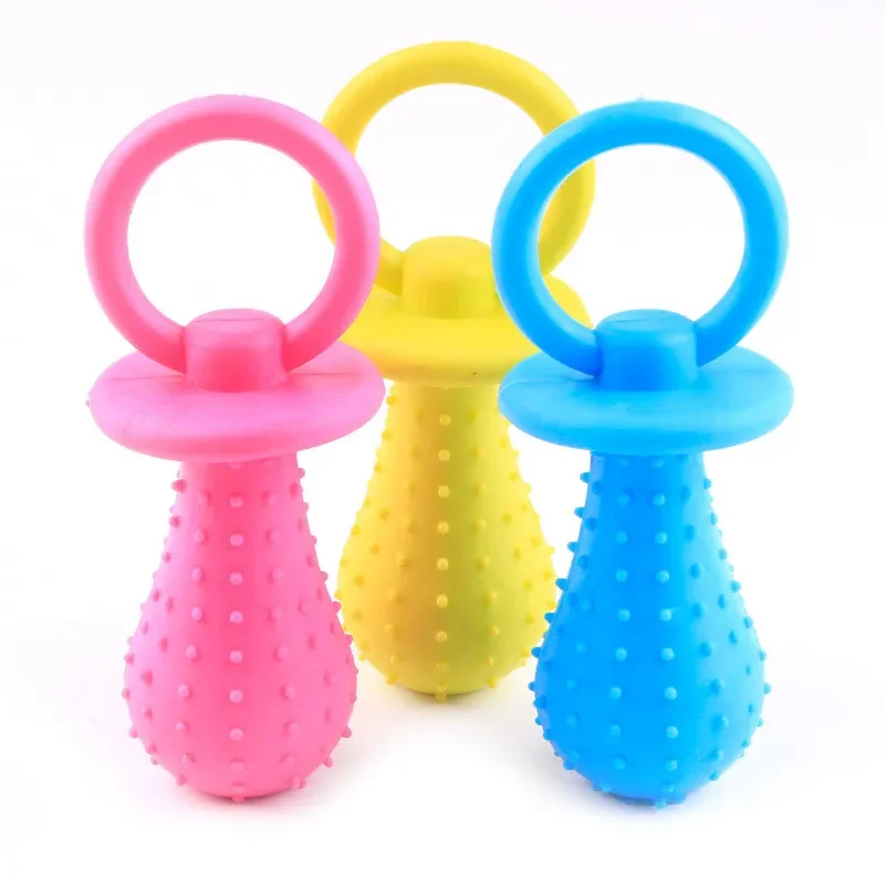 Cute Dog Toy Chew Rubber Toys for Small Dog Bite Resistant Non-toxic Pet Puppy Toys Interactive Training Pet Toys 4