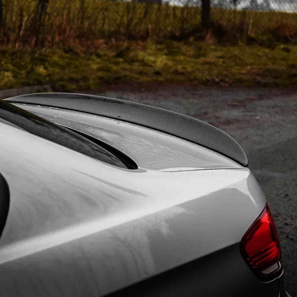 Car Rear Wing Spoiler For BMW 3 Series E90 E92 E93 M3 M4 MP PSM Style Carbon Glossy Black Rear Trunk Lid