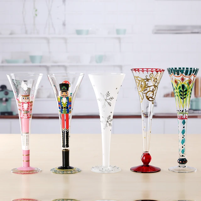 Unique Hand-painted Glass Cup with Modern and Colorful Design, Perfect for  Refreshing Drinks - AliExpress