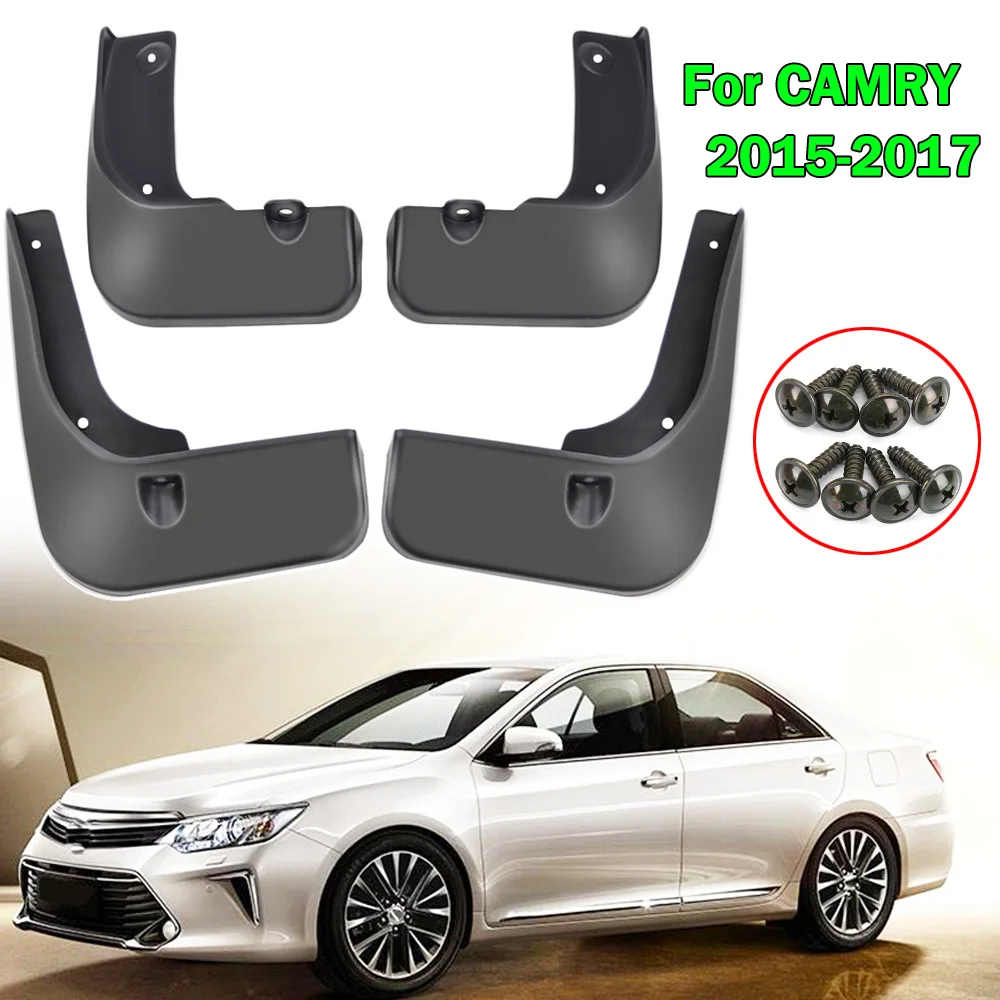 

Комплект литых автомобильных брызговиков для Toyota Camry XV50, гибридные 2015, 2016, 2017, брызговики, брызговики, грязеотталкивающие Брызговики, брызговики