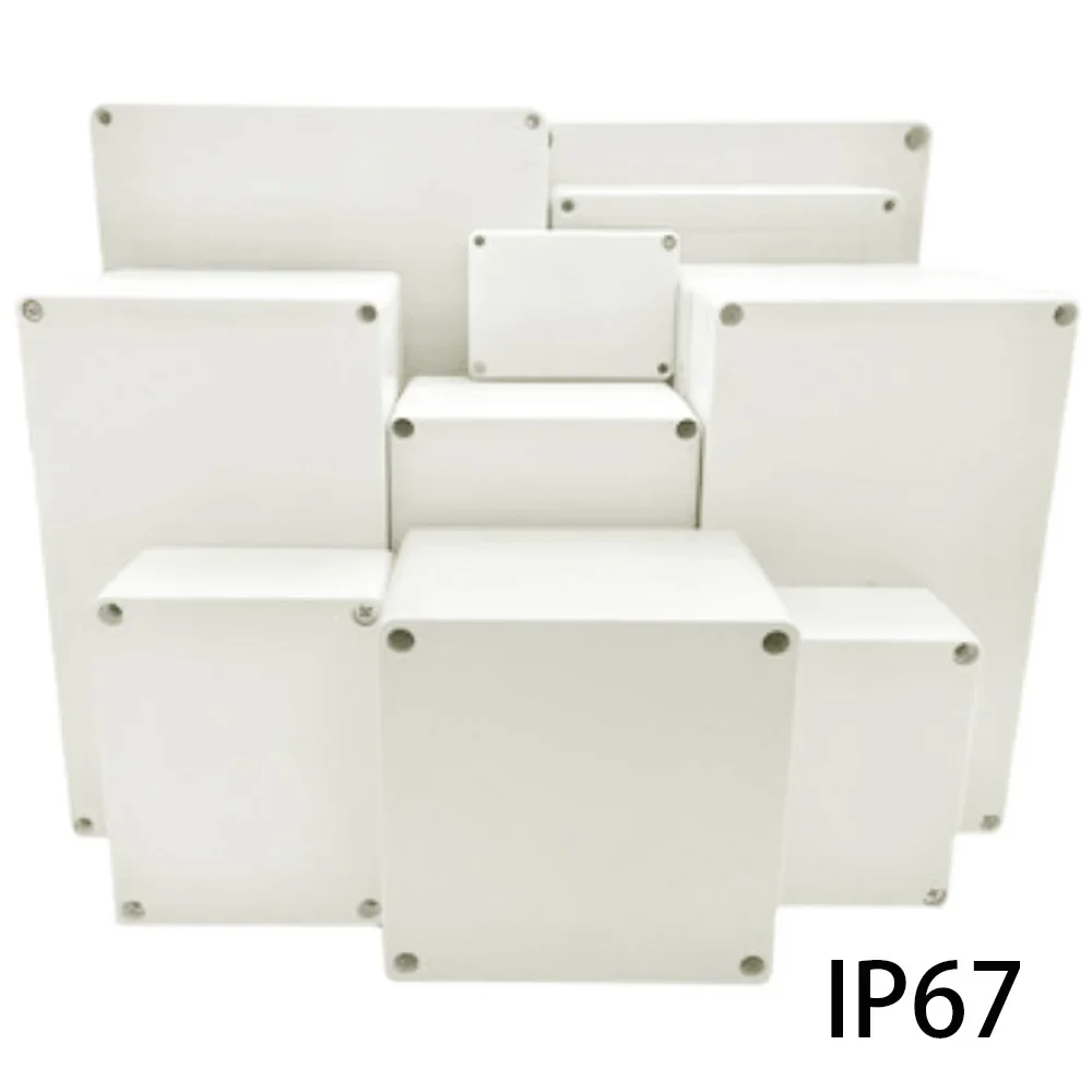 Waterproof Electronic Cases Project Junction Box for Electrical Cable Outdoor DIY Sealed IP67 Enclosure Wire Box 350x120x150mm