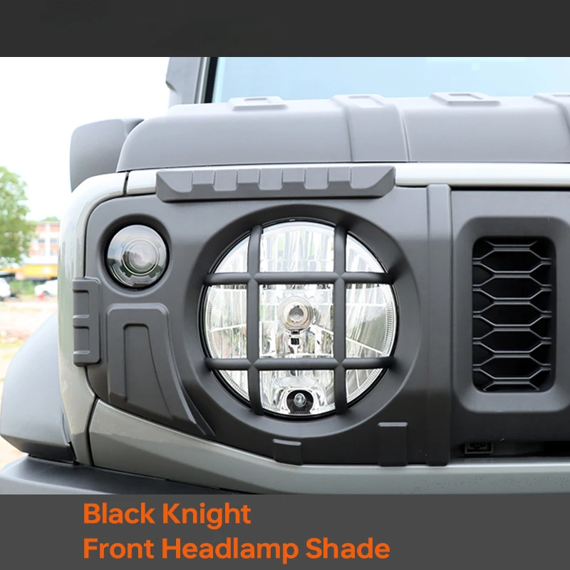 2Pcs Car Front Headlight Cover Headlight Trim Decor Fit For Suzuki Jimny Jb64 Sierra Jb74W 2019 2023 Accessori