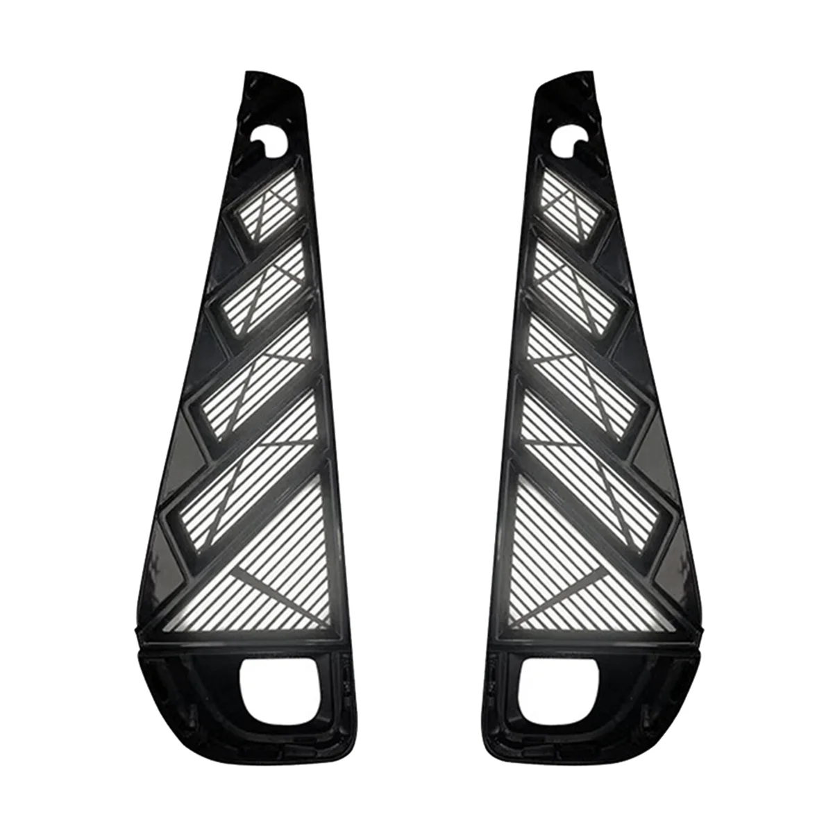 

Car Front Bumper LED DRL Daytime Running Light Three-Color Turn Signal Lamp for Toyota Vellfire 40 Series 2024 Fog Lamp