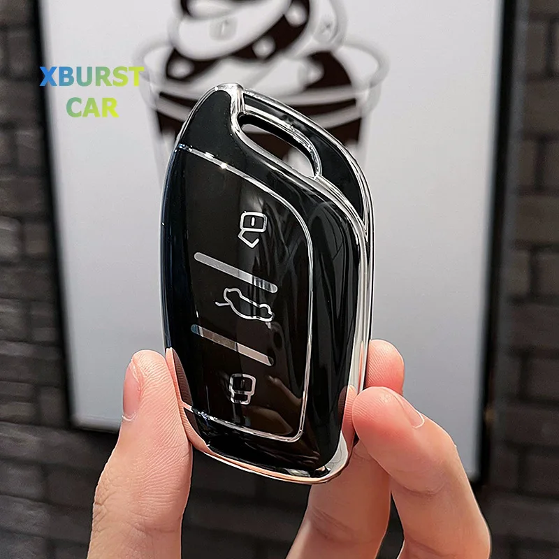 

Чехол-брелок из ТПУ для Roewe RX5 I6 I5 RX3 RX8 ERX5 MG ZS EV MG6 EZS HS EHS 2019 2020, аксессуары для автомобильного дистанционного ключа