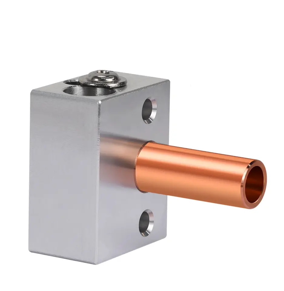 2PCS All Metal Bimetal Heatbreak Copper Titanium TC4 Throat High Temperature for CR10 V3 S4 S5 Ender 3 V2 Ender3 pro Ender 5 CS3 image 6