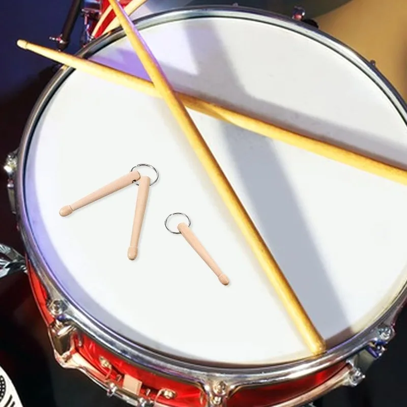 Mini Drum Stick Wooden Set for Tuning Drums, Equipped with One or Two Drum Sticks and Mini Drum Gear Striking Accessories