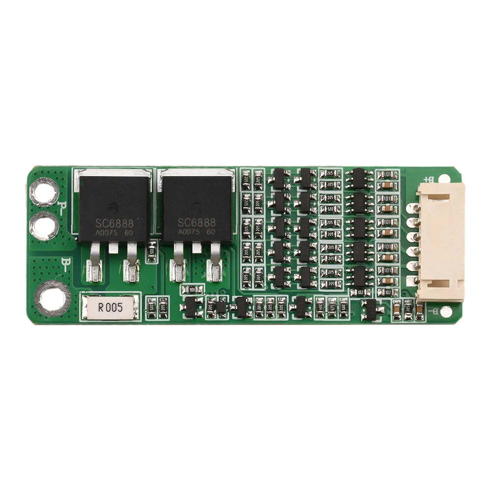 5v Bms Module BMS 5S 16V/18.5V 10A Lithium Iron Phosphate/Ternary lithium Battery ...