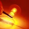 10x T20 7443 Signal Light W21/5W 3800K Halogen Bulb Clear Orange Daytime Running Lights Turn Stop Brake Tail Bulb DRL Bulbs 3