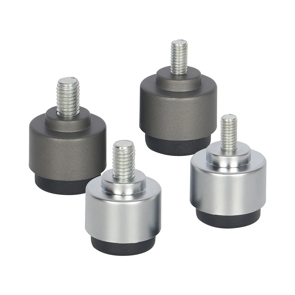 2-10Pcs 알루미늄 프로파일 풋 패드 M6/M8 금속 조절식 알루미나 조절식 섀시 조절식 발 미끄럼 방지 풋 패드