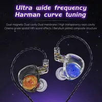 ND Planet Headphones Dynamic Drive HiFi Earphone Stereo Bass Earbud DJ Music Cancelling Sport Headsets With Detachable Cable 2