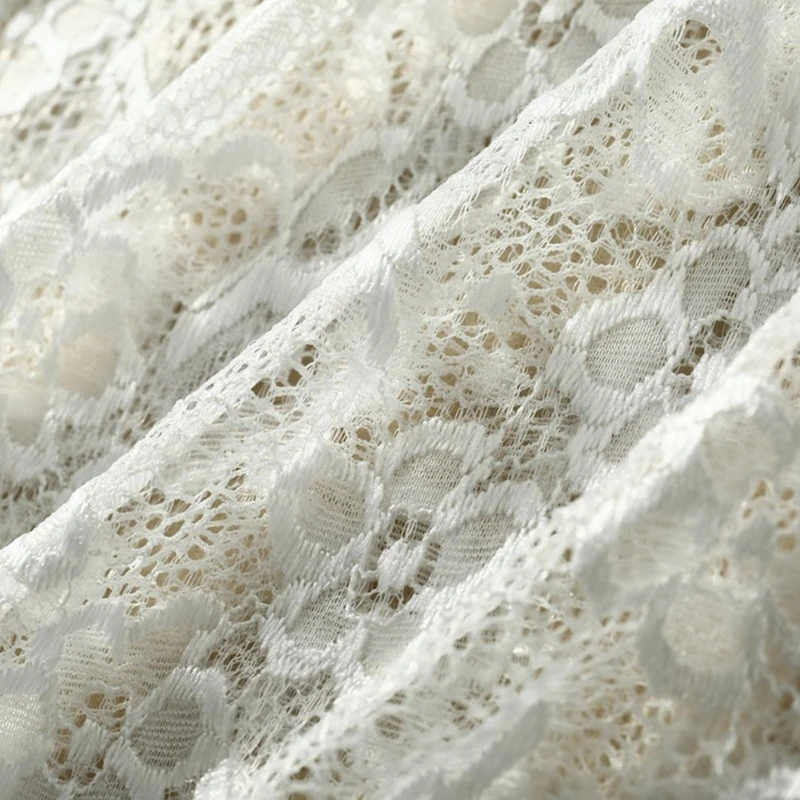 Description Picture 5 of itemWomen Floral Lace Layering Faux Top Skirt Pleated Fkae Hem Shirt Extender