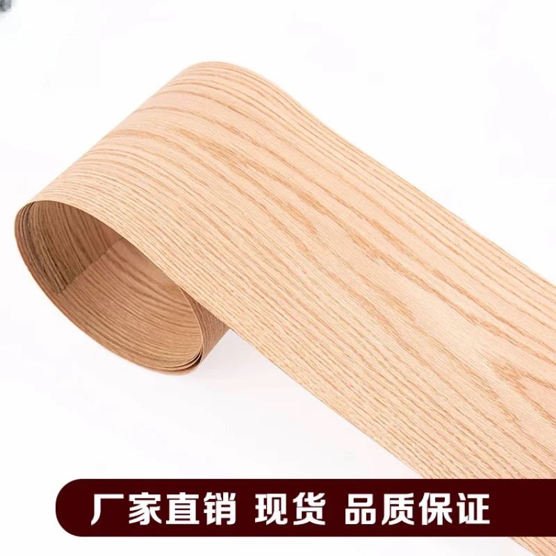 Veneers for wooden doorsDIY Natural red oak furniture Solid wood veneer Home decoration veneer 18x250cm Thickness 0.25mm wood veneer