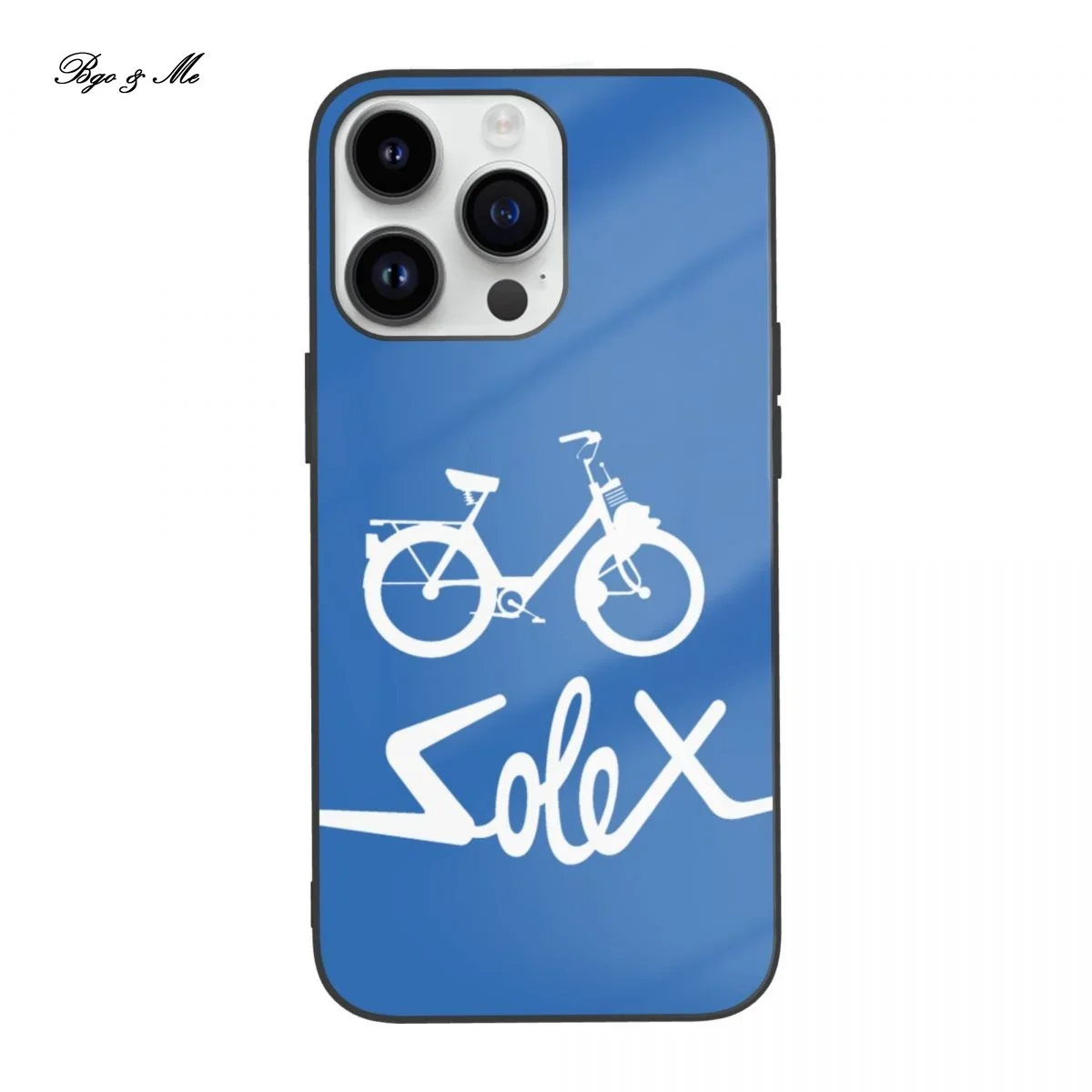Custodia Per Iphone 15 Con Velo Solex Homme Youngtimer Custodia Protettiva Per Paraurti In Vetro Tpu Vintage Velosolex Cyclo Per Apple Iphone 13 14