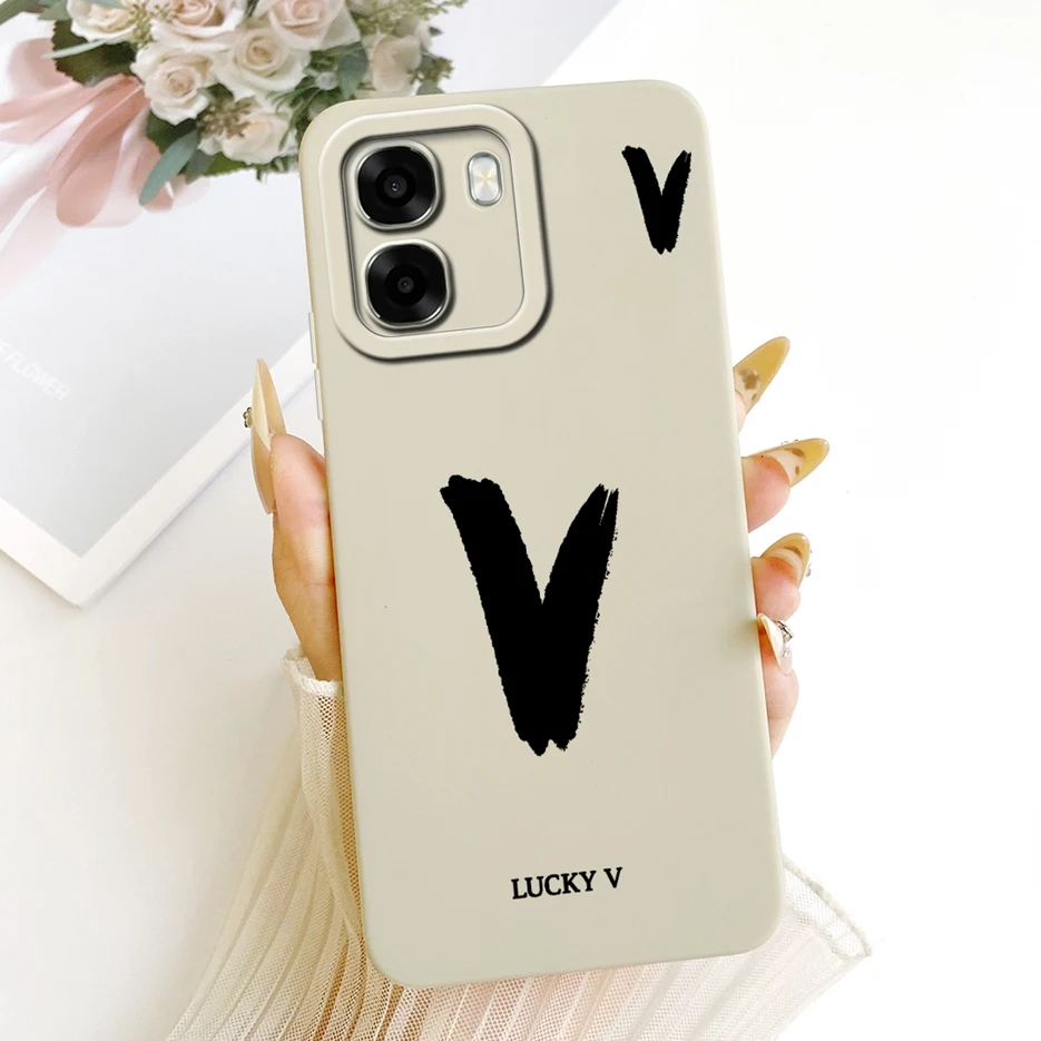 Cute Lucky Letters Soft TPU Phone Case Back Cover s
