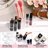Acrylic Lipstick Holder Organizer 10/16 Slots Clear Lip Gloss Fish Shape Tower Case Display Stand Storage Box Makeup Cosmetic 5