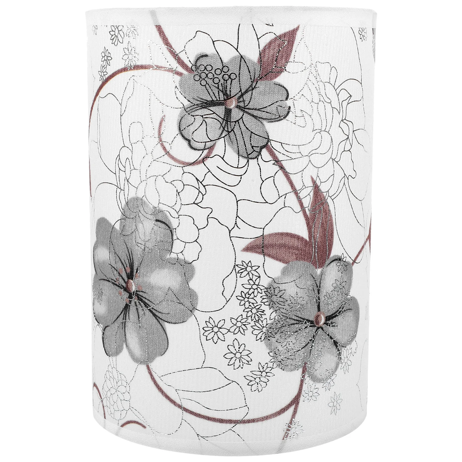 

Replacement Lampshade Floor Light Shade Drum Pattern Lampshade Home Hotel Fabric Lampshade
