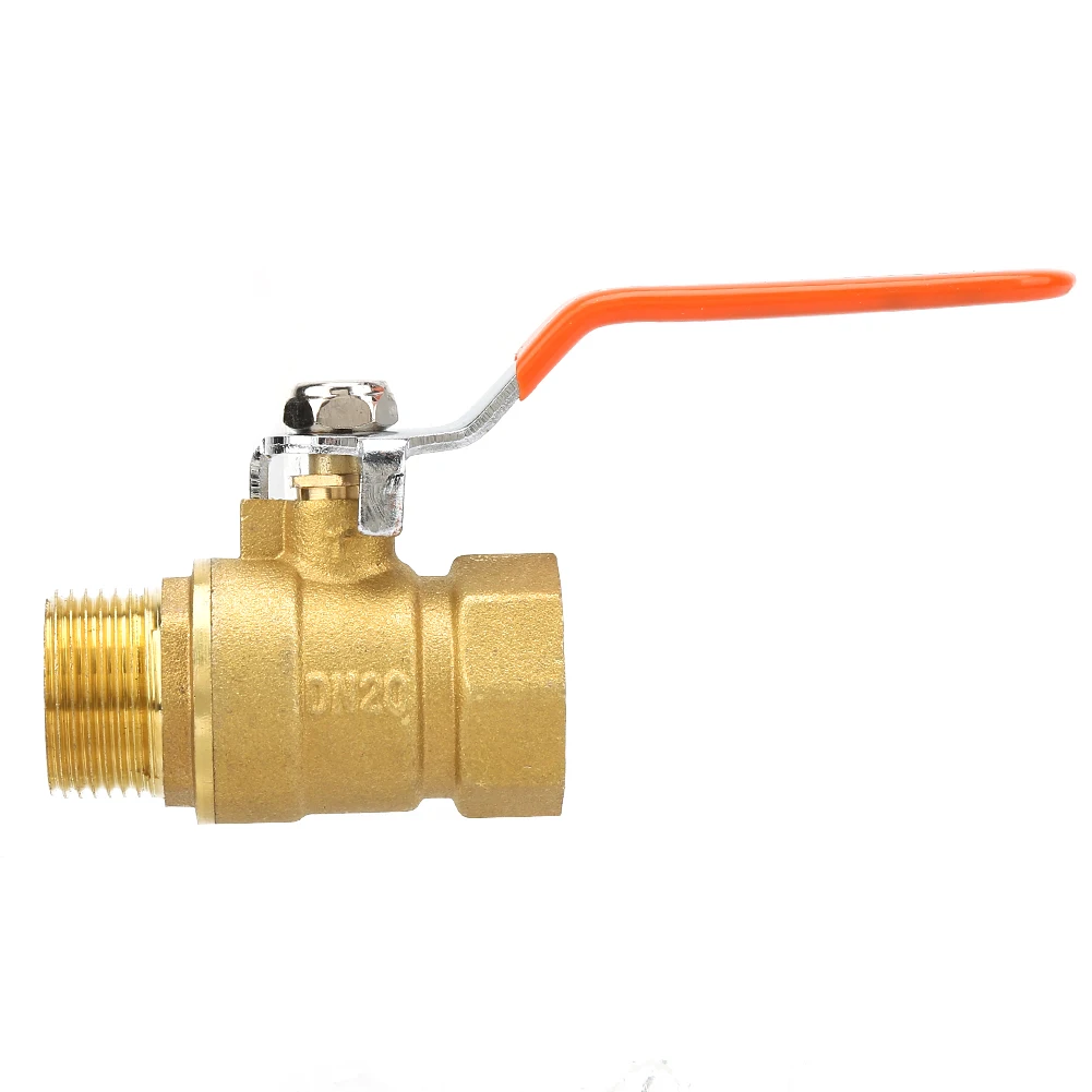 Ball Valve, Brass Pipe Ball Valve Male and Female Thread 3/4"BSP DN20