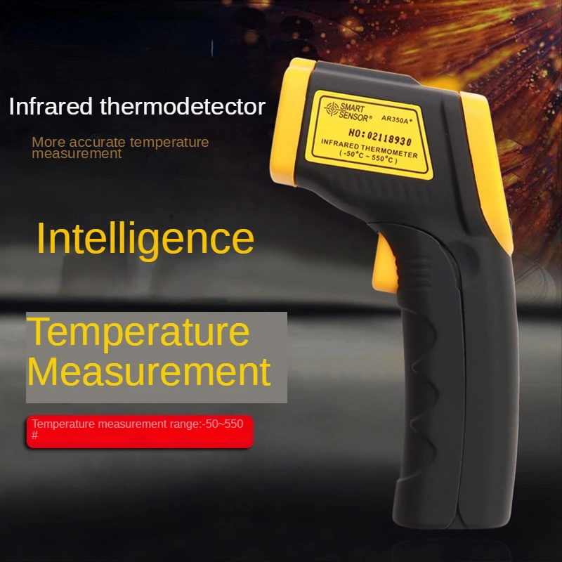 

AR330A AR350A Infrared Thermometer Non contact Thermometer Handheld Intelligent temperature measurement