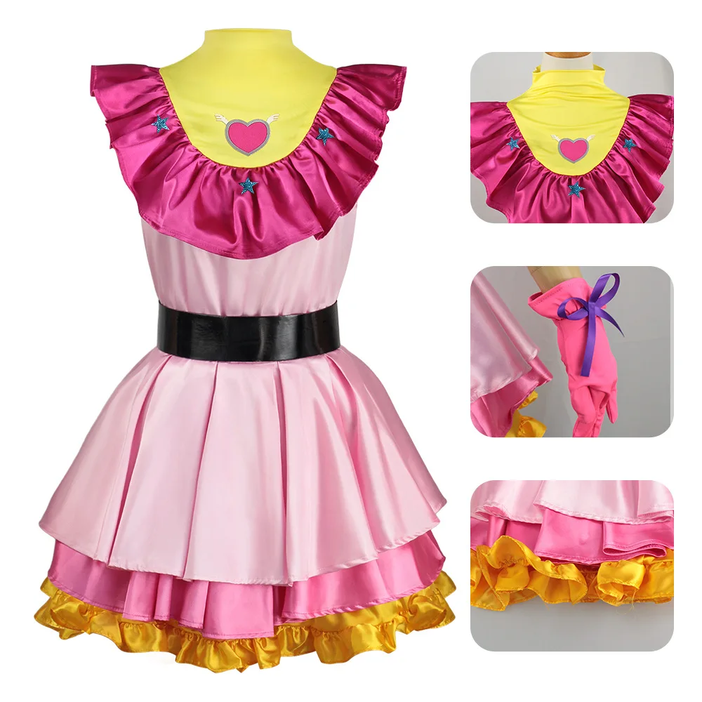 

Ai Hoshino Cosplay Costume Wig Oshi No Ko Cosplay Lolita Dress Anime Hoshino Ai Halloween Role Play Wig For Cute Girl Woman Ext