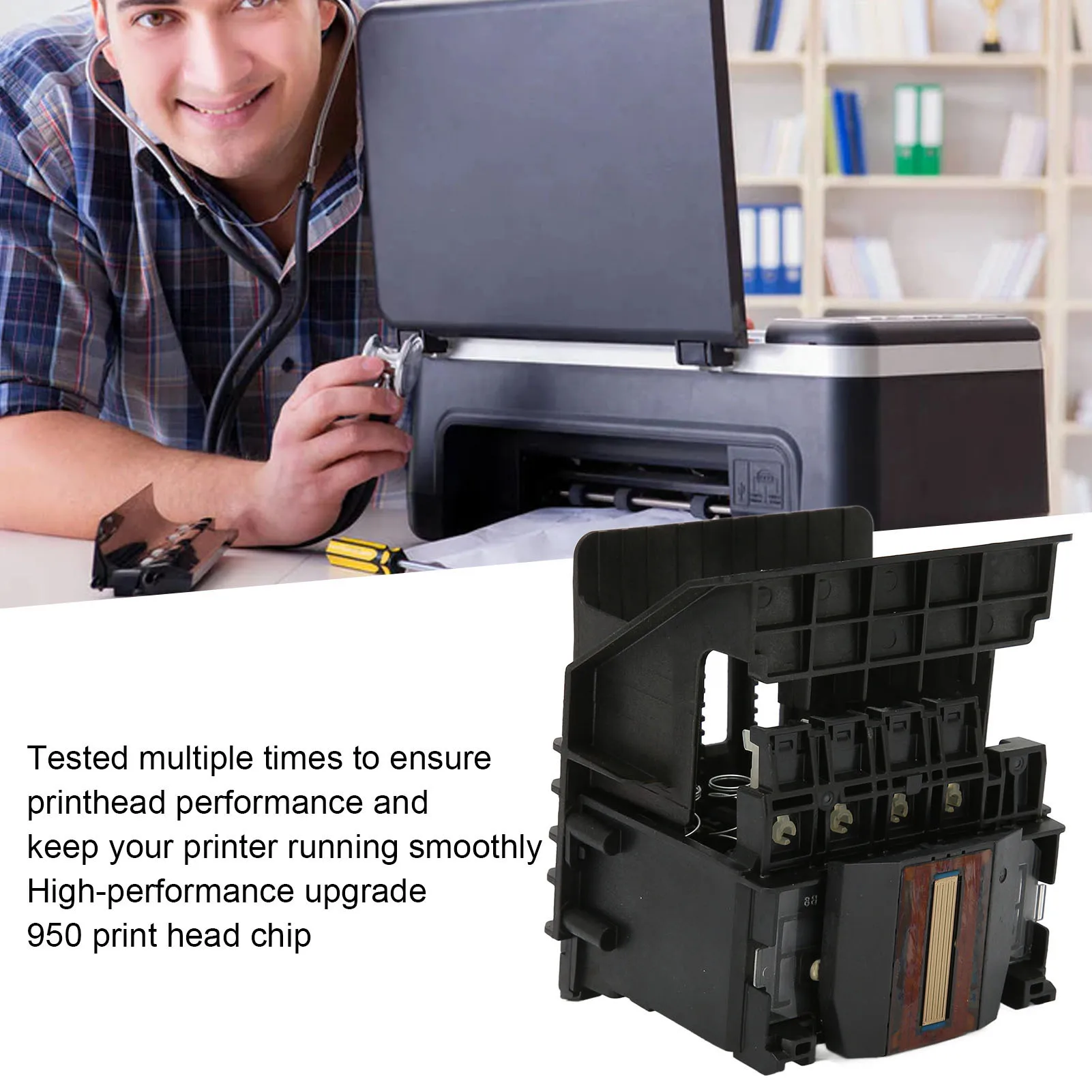 Print Head 950 951 Print Head Nozzle Printer Replacement Parts For HP Officejet Pro 8100 8600 8610 8620 8650 251DW 251 Printhead