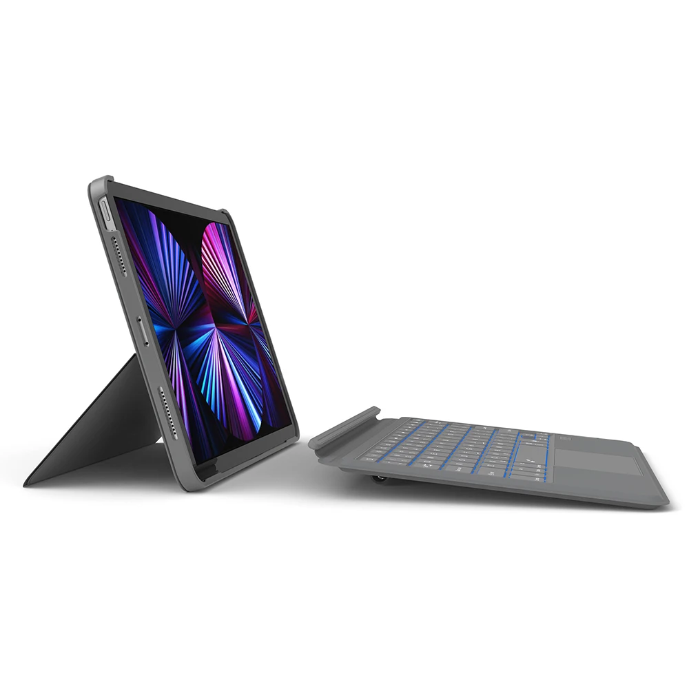 Wiwu-teclado Bluetooth Destacável Slot para Caneta sem Fio Teclado Mais Novo para Ipad Air Ipad 11 10.9 10.5 10.2 - Imagem 2