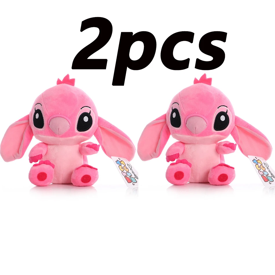 thumbnail image 1 of 12cm 20cm 25cm Stitch Stuffed Plush Models Cartoon Stuffed Plush Dolls Anime Plush Baby Toys Kawaii Kids Birthday Gift, 1 of 5