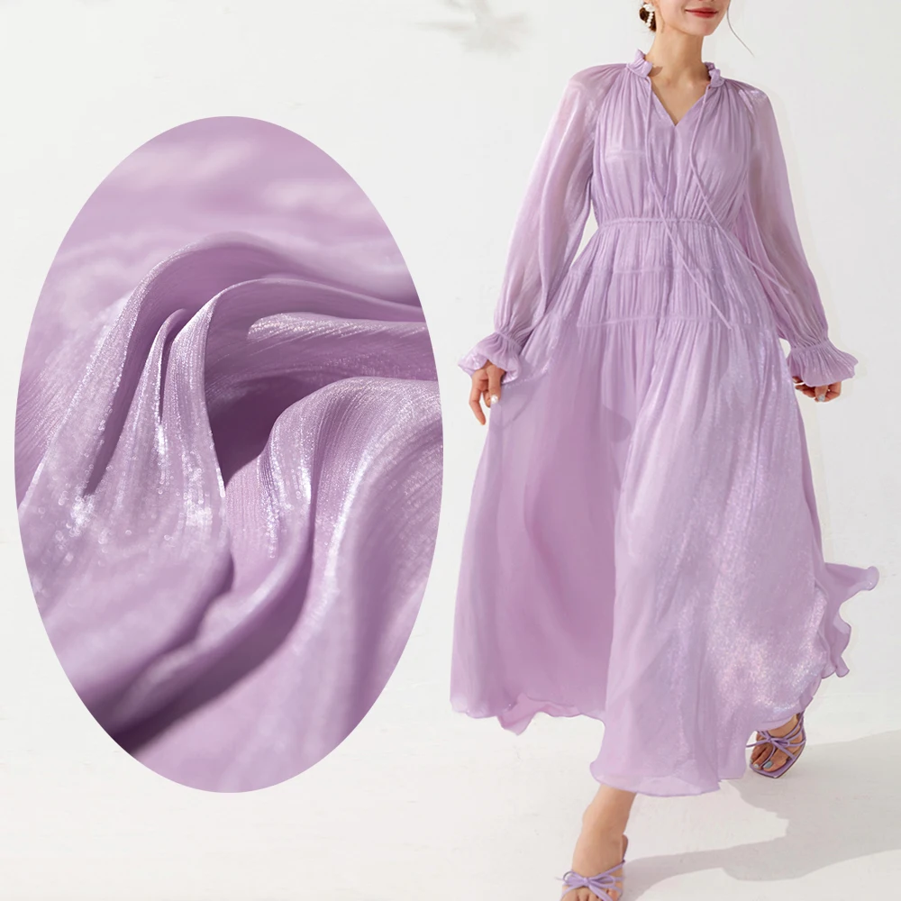 

Prom Dresses Simple violet A-Line Long Sleeve V-Neck Ankle-Length Evening Dress Pleat High Waist Party Gown فساتين مناسبة رسمية